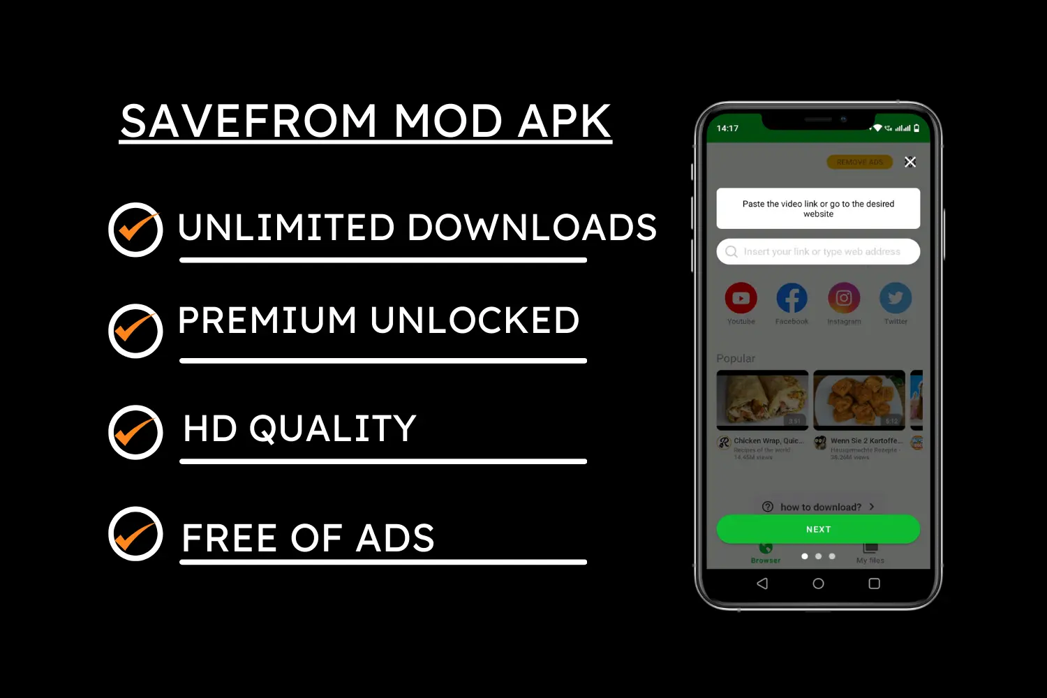 savefrom mod apk