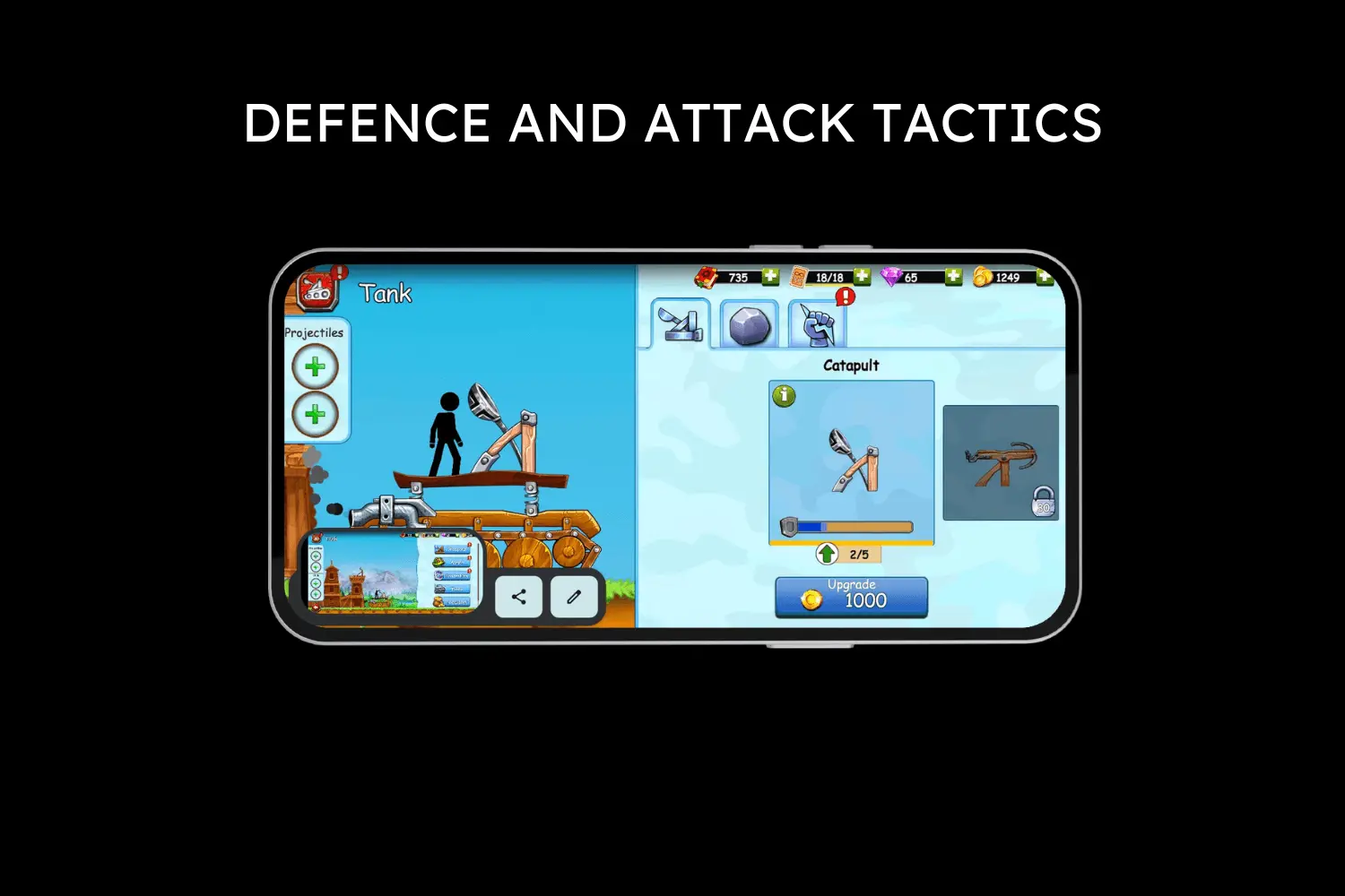 defence and attcak tactis