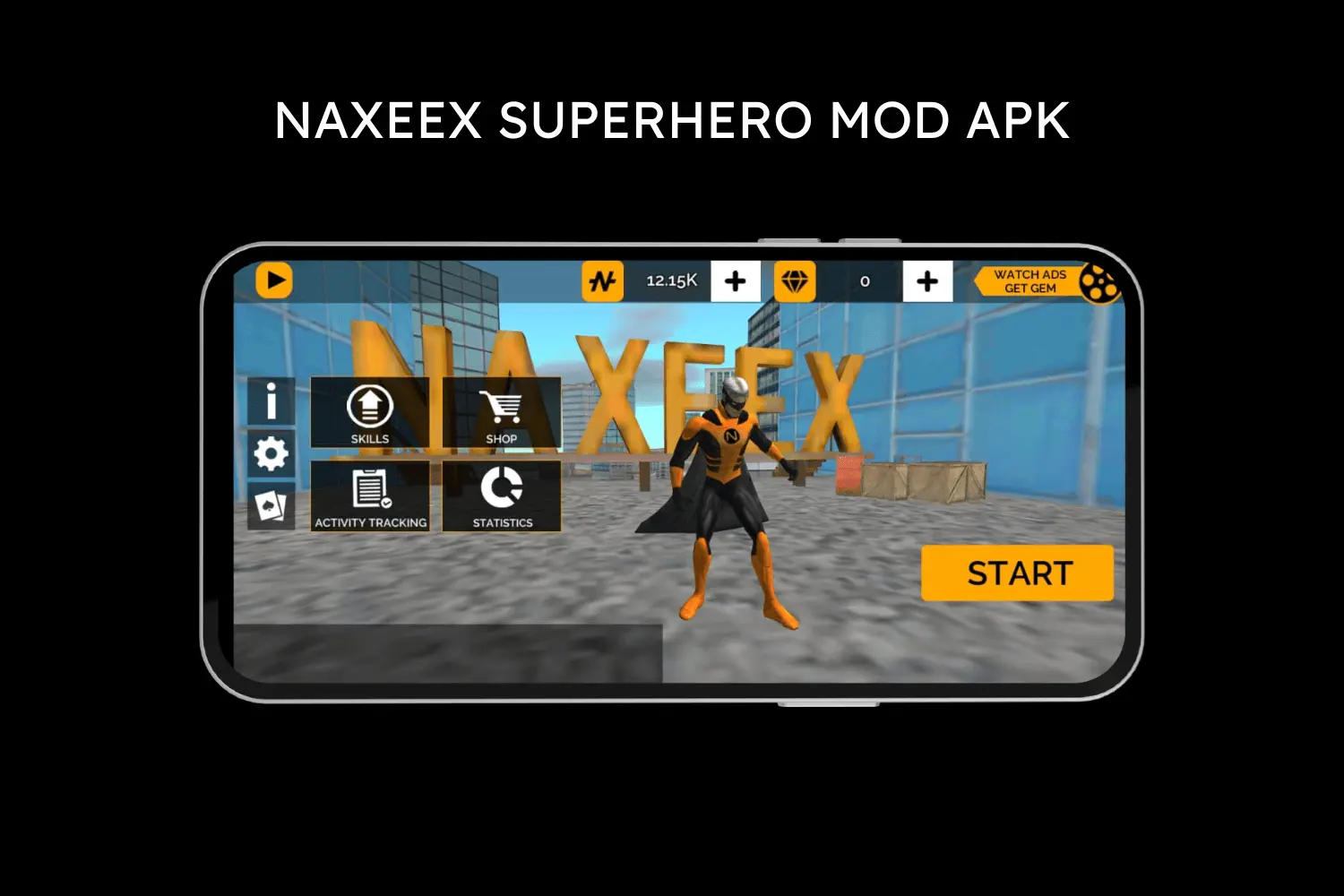 naxeex superhero mod apk