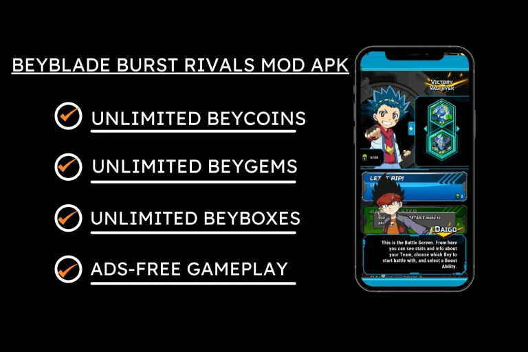 beyblade burst rivals mod apk