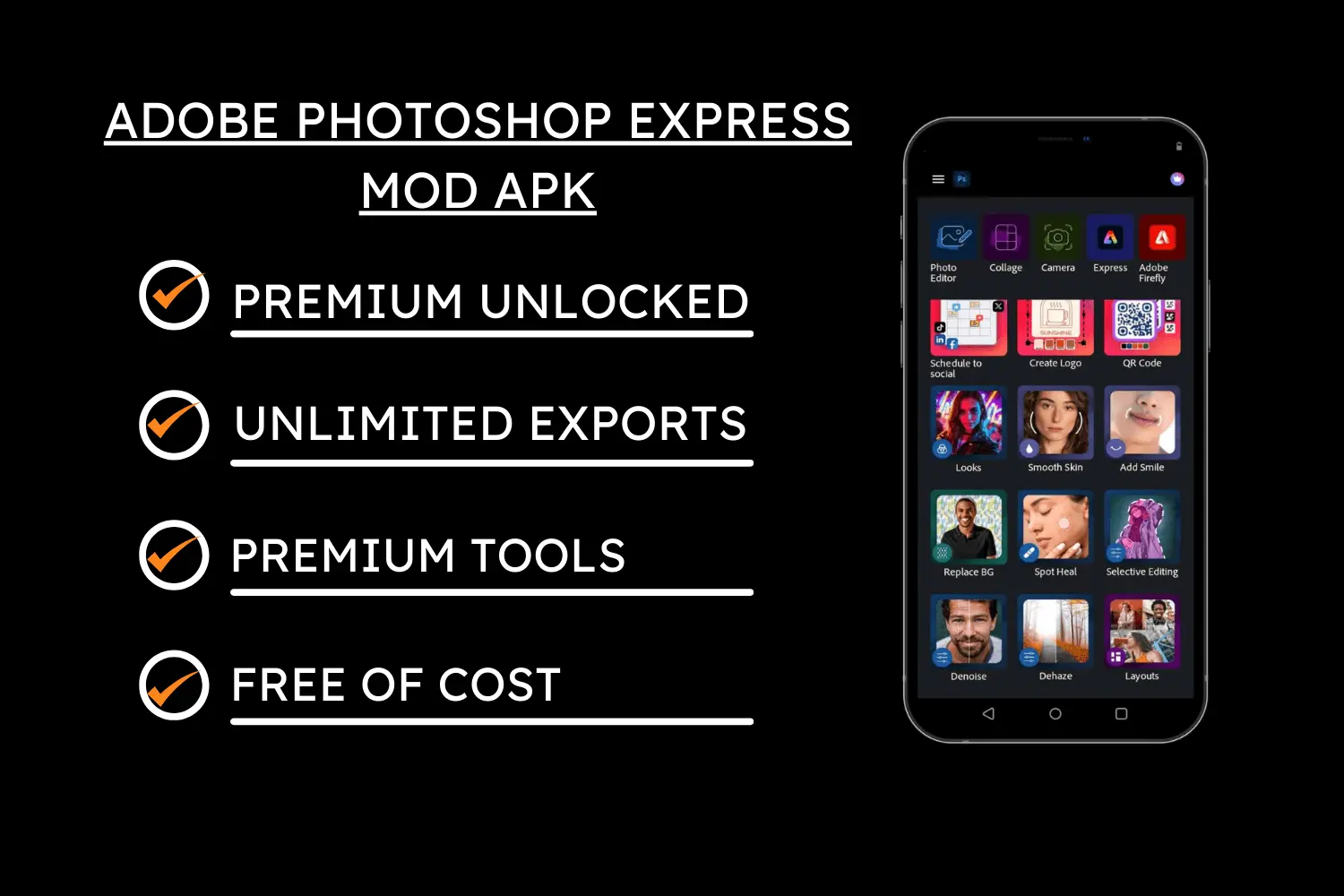 adobe photoshop express mod apk