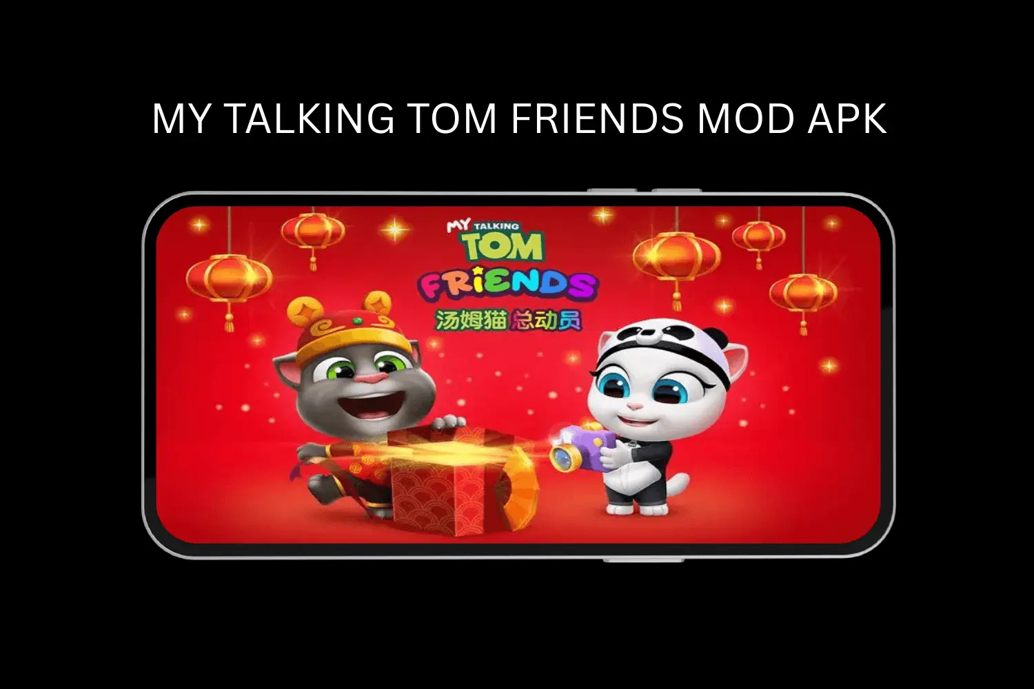 my talking tom friends mod apk