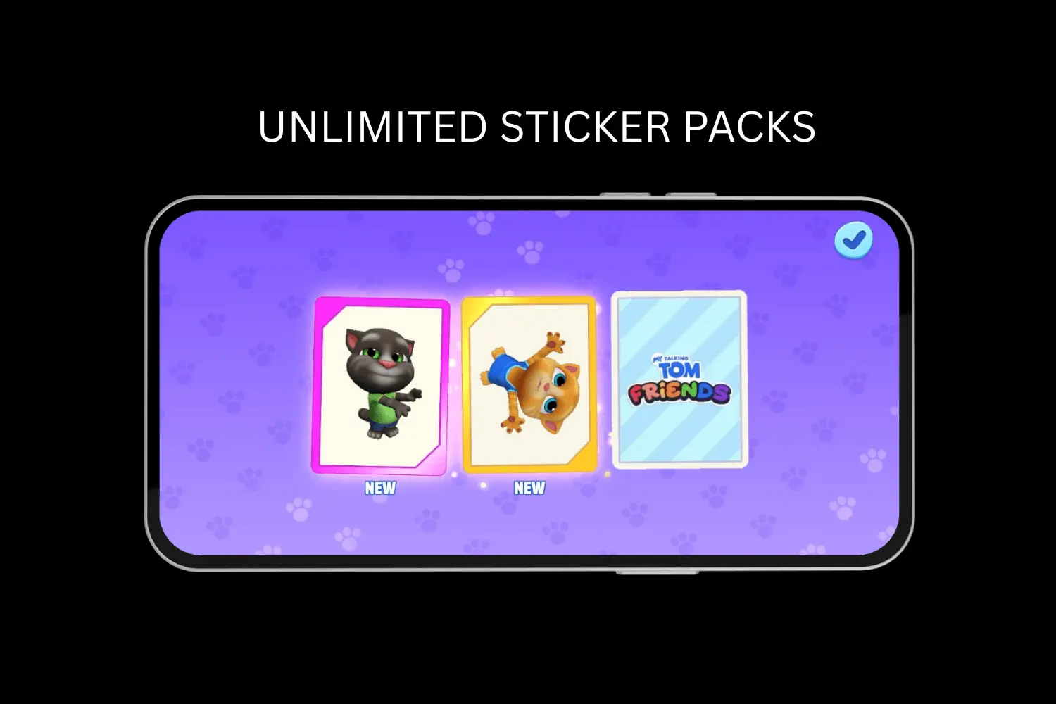 unlimited stickers packs