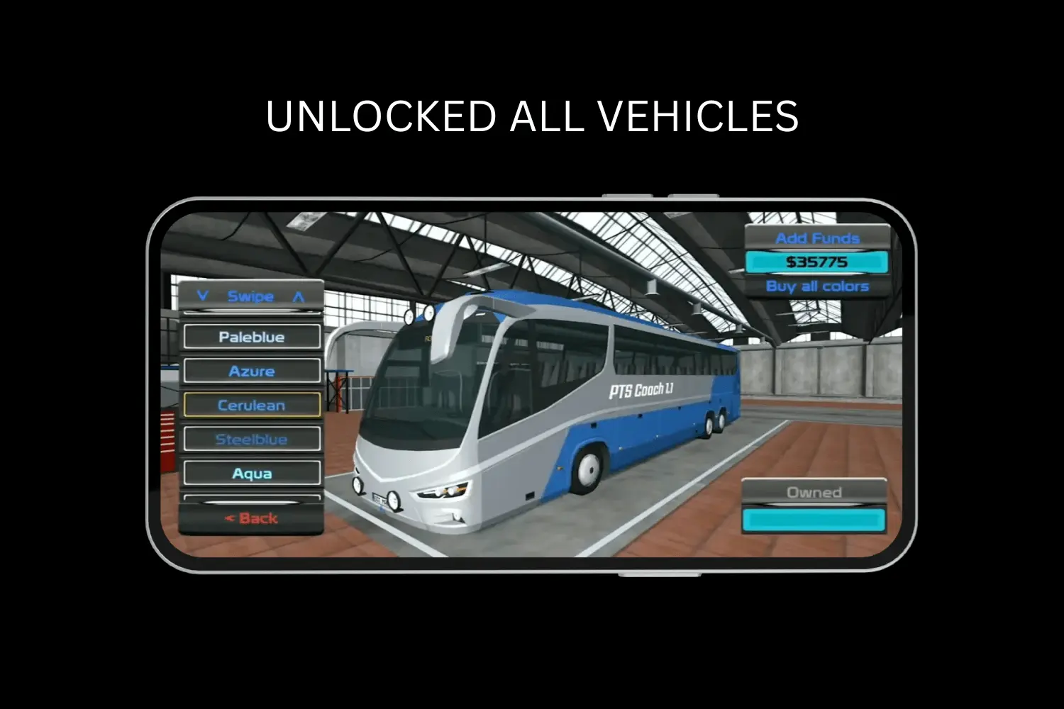 unlocked all vehicles