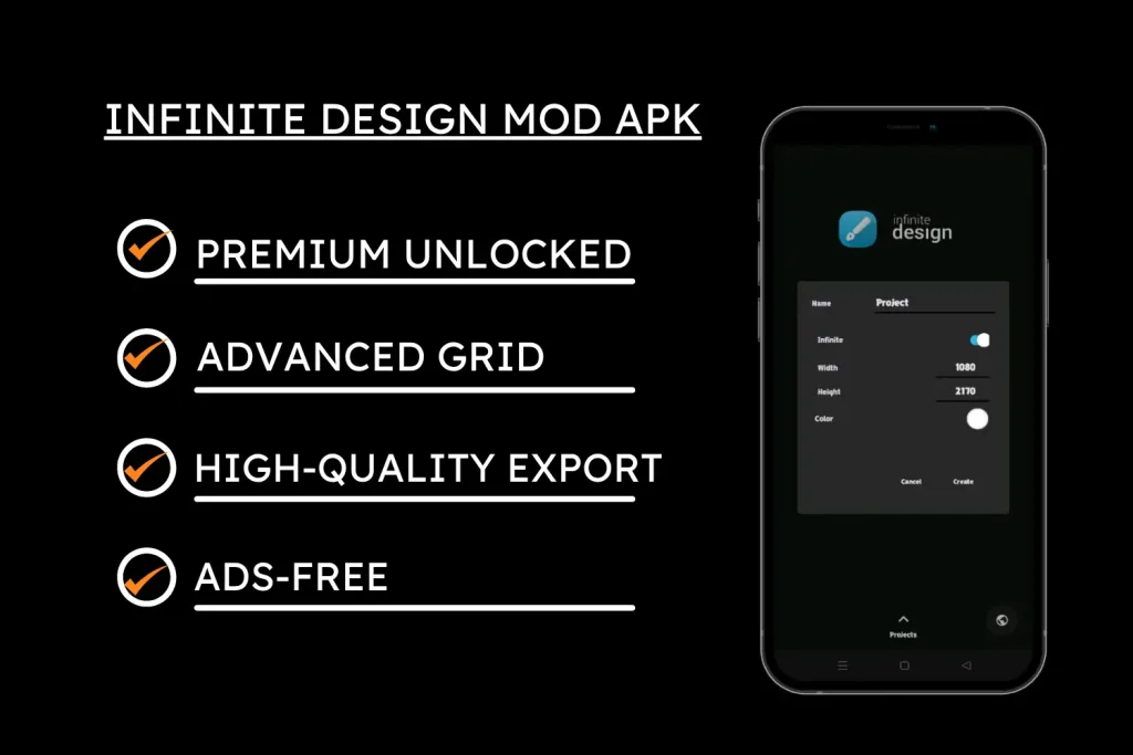 infinite design mod apk