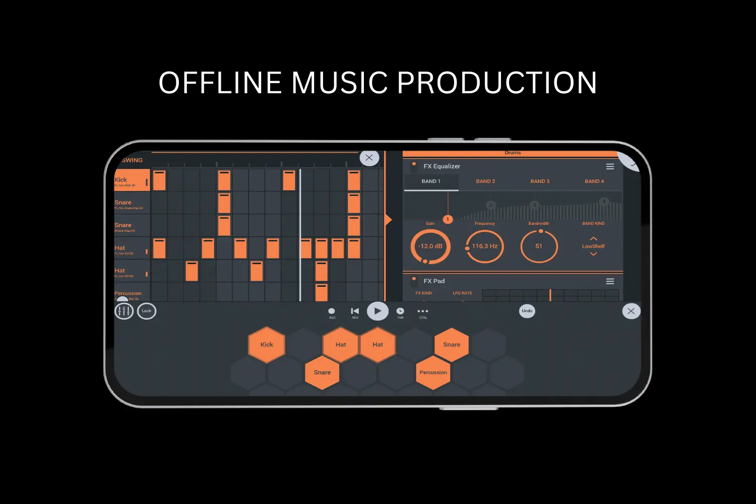 offline music production