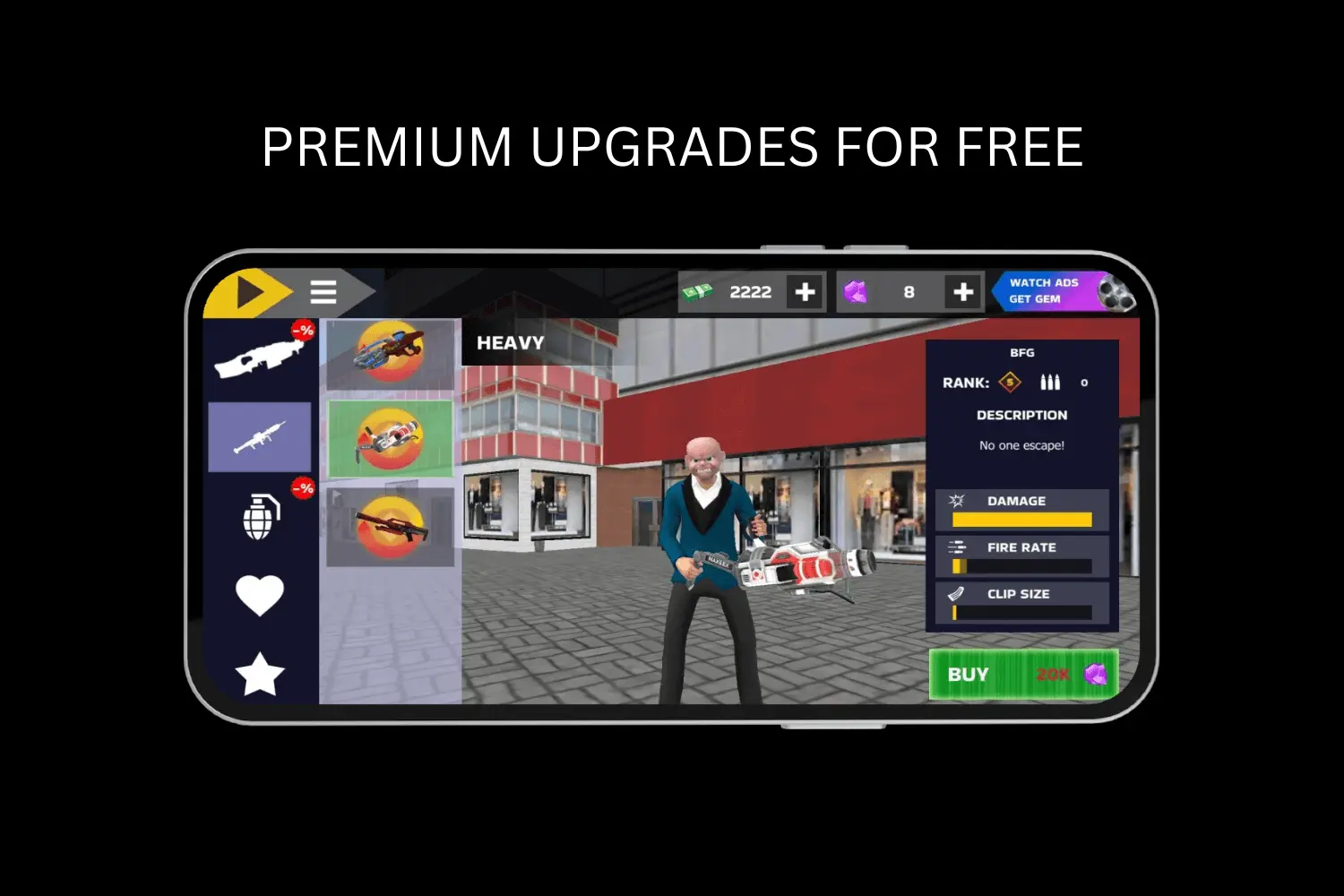 premium upgrades for free
