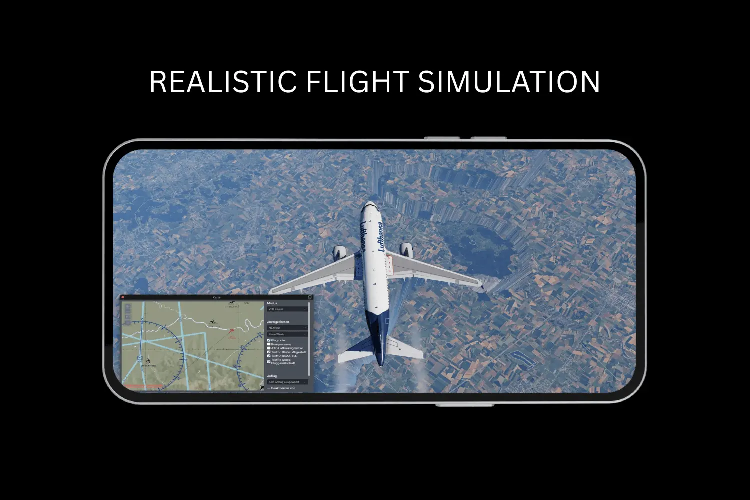 realistic flight simulation